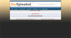 Desktop Screenshot of picuploaded.com